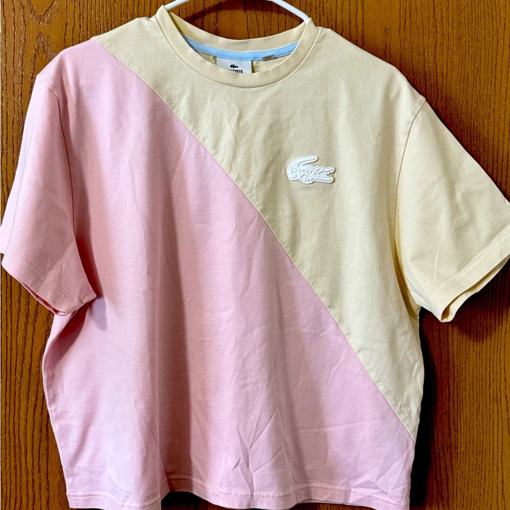 Women's LIVE Loose Fit
Colorblock T-shirt size 40